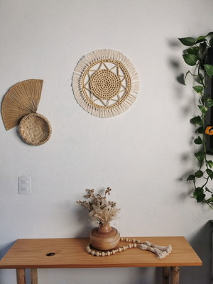 Mandala de palha
