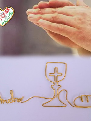 Primeira eucaristia - marca página personalizado