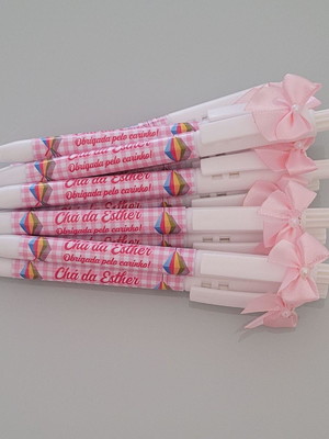 Caneta personalizada com laço