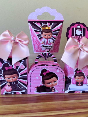 Kit 40 personalizados poderosa chefinha