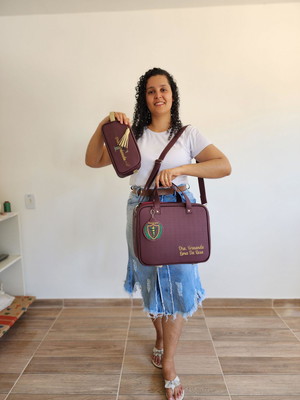 Combo maleta g + necessaire trapézio
