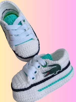 Promoção / pronta entrega sapatinhos diversos de crochê