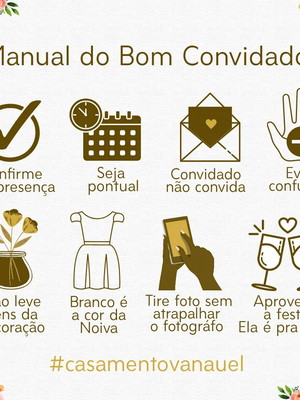 Manual do bom convidado / manual do convidado