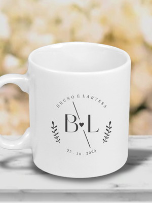 Caneca personalizada de 250ml - 50 unidades