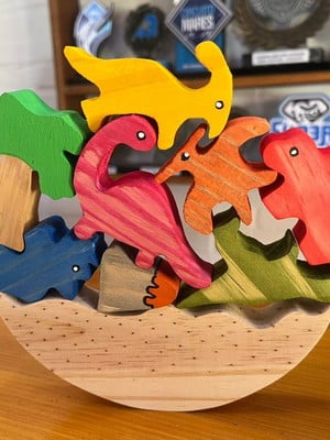 Dinossauros equilíbristas