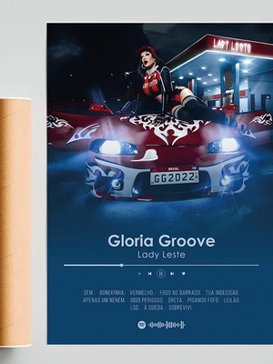 Poster gloria groove lady leste - a3