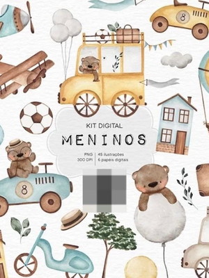 Kit digital- meninos 929