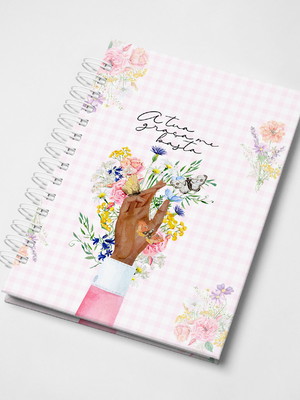 Caderno pautado a tua graça me basta com versículos bíblicos