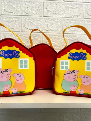 Necesserie família pig lembrancinha de festa