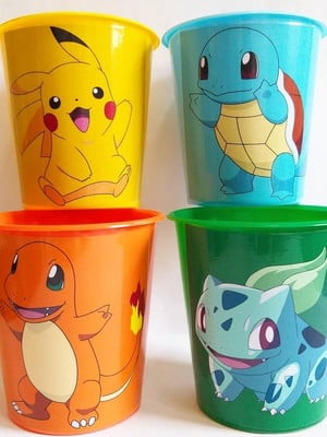 Balde de pipoca personalizado pokemon