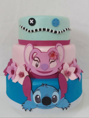 Bolo fake lilo e stitch