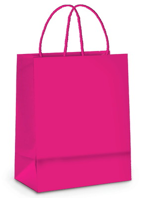 Sacola de papel gg pink - 39x32x16cm - 10 unidades