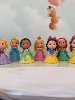 Princesas da disney em biscuit