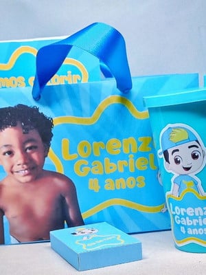 Kit lembrancinha lucas netto