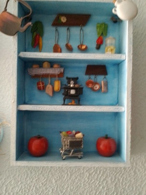 Cozinha quadro cenario