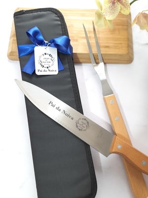 Dia dos pais kit churrasco 2 pçs -7447 personalizado