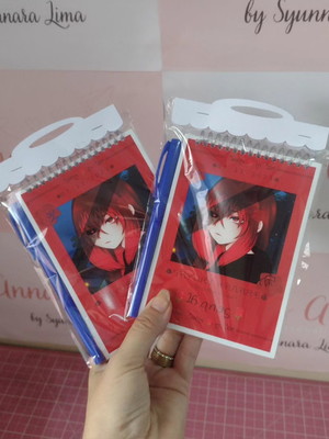 Bloco personalizado com caneta ou lápis naruto sakura