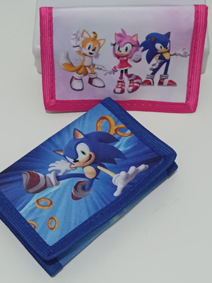 Carteira sonic e amy rose
