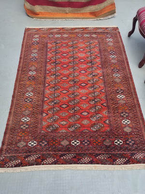Legítimo tapete oriental bokhara tekke - 1,90 x 1,36