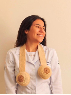 Colar de mamas didático