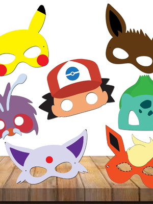 Máscaras pokemon