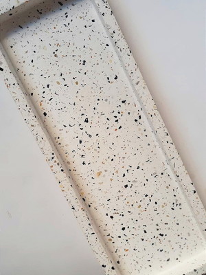 Bandeja retangular granilite aura