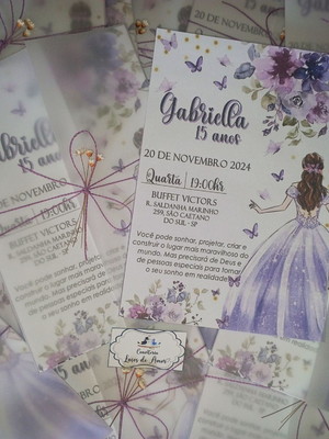 Convites 15 anos