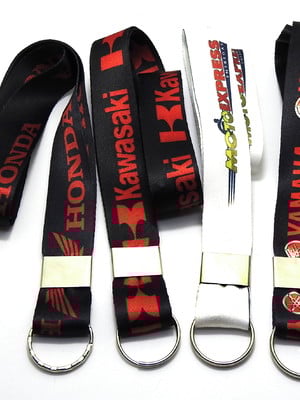 Chaveiro cordão personalizado box com 50 unidades