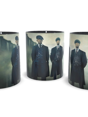 Caneca preta peaky blinders
