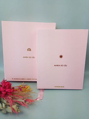 Livro do bebê gravação em hot stamping