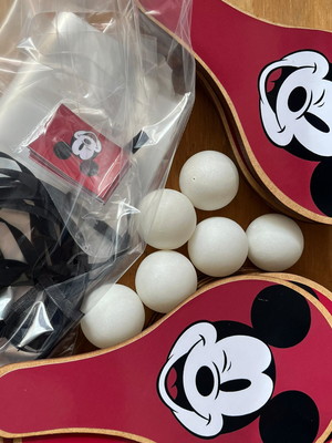 Raquete ping pong - mickey