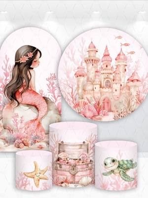 Conjunto de capas de painel e cilindros sereia