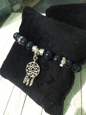 Pulseira de pedra estrela