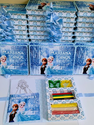 Lembrancinha frozen | kit diversão | promoção
