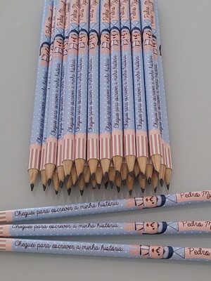 Lápis personalizado sem laço