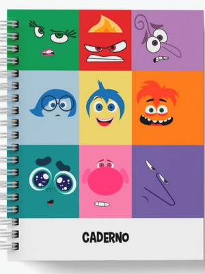 Caderno a5 divertidamente 2