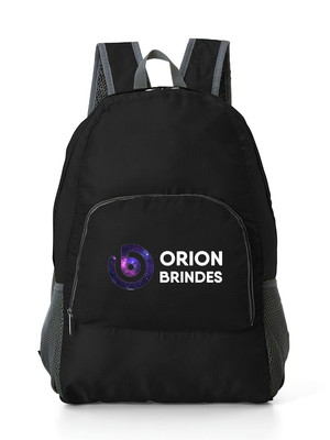 100 mochila dobrável 25 litros personalizada logo colorido