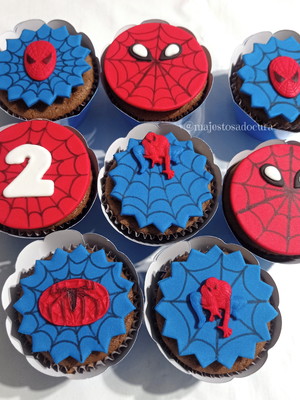 Kit 30 doces personalizados homem aranha
