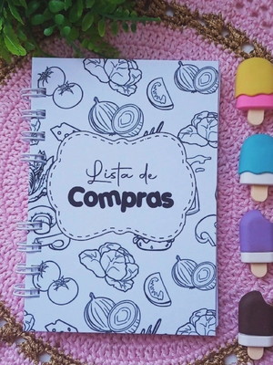 Mini caderninho de compras