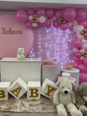 Chá de bebê menina