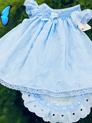 Camisolas +calcinha- azul ou salmão= 6/9 meses