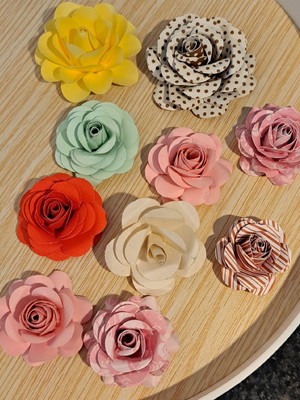 Flores scrapbook