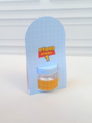 Card com potinho toy story (10 peças)