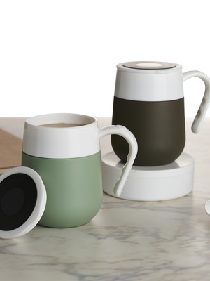 Caneca térmica inox 500ml com display led personalizada