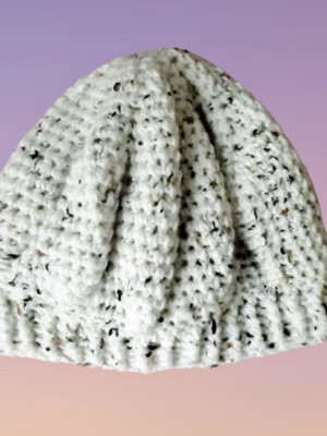 Gorro feminino branco