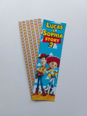 Marca página toy story