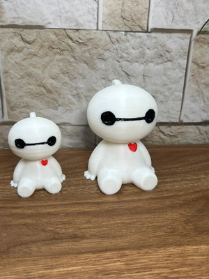 Enfeite de mesa - baymax -impressão 3d