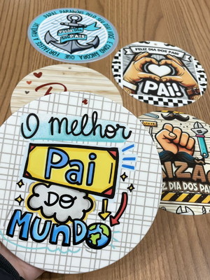 Vira mate para chimarrão dia dos pais personalizado