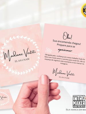 1750 combo tag, cartão agradecimento, adesivo personalizado