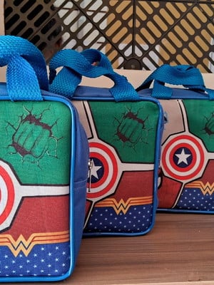 Bolsinhas personalizada herois